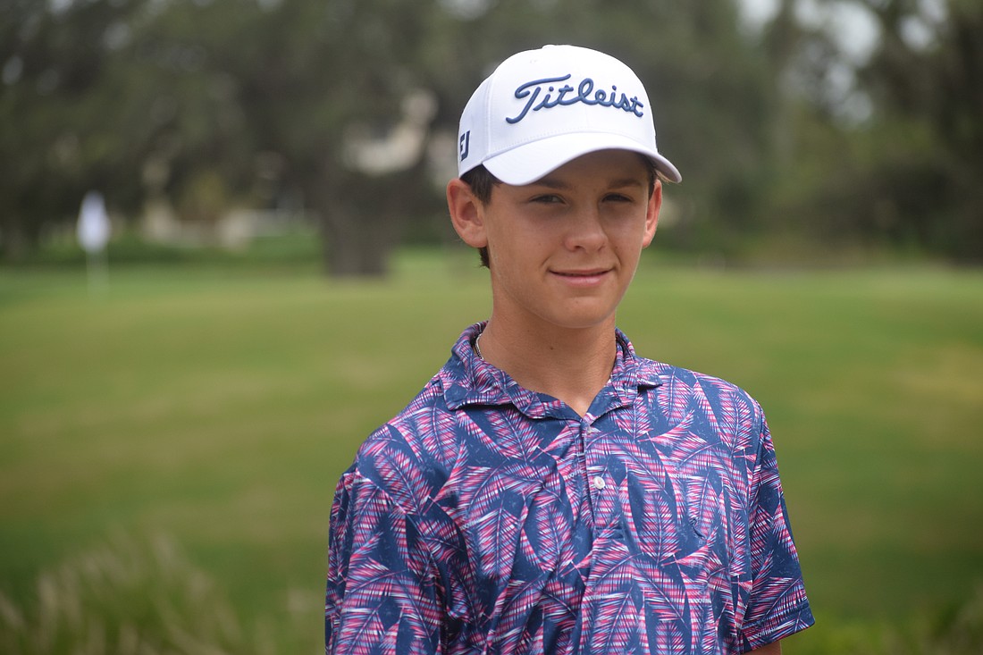 Cardinal Mooney rising sophomore Nicholas Brown dreams of being on the PGA Tour one day.