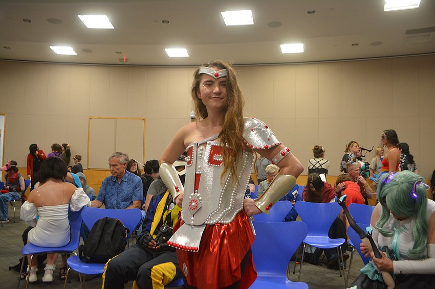 Shayna Morelli won first place at the cosplay contest for her Queen Maeve costume from the Prime Video series The Boys.