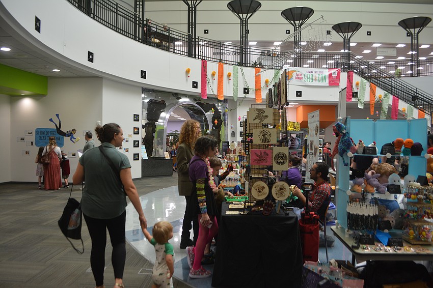From woodworkings to crochet plushes, the booths at SRQCon 2025 were filled with one of a kind items.