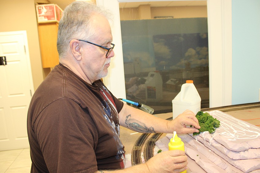 RealRail club member Robert Lumbrano has been working with HO scale trains since 1965.