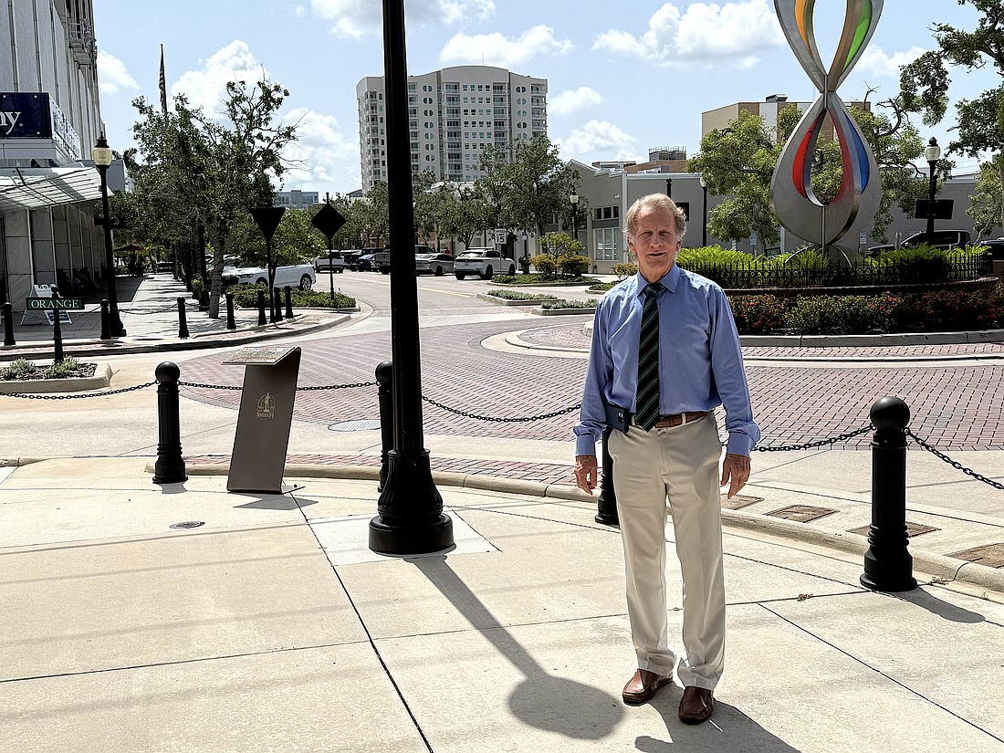 John Harshman was selling commercial real estate in downtown Sarasota when there was very little market prior to the adoption of the current downtown master plan.