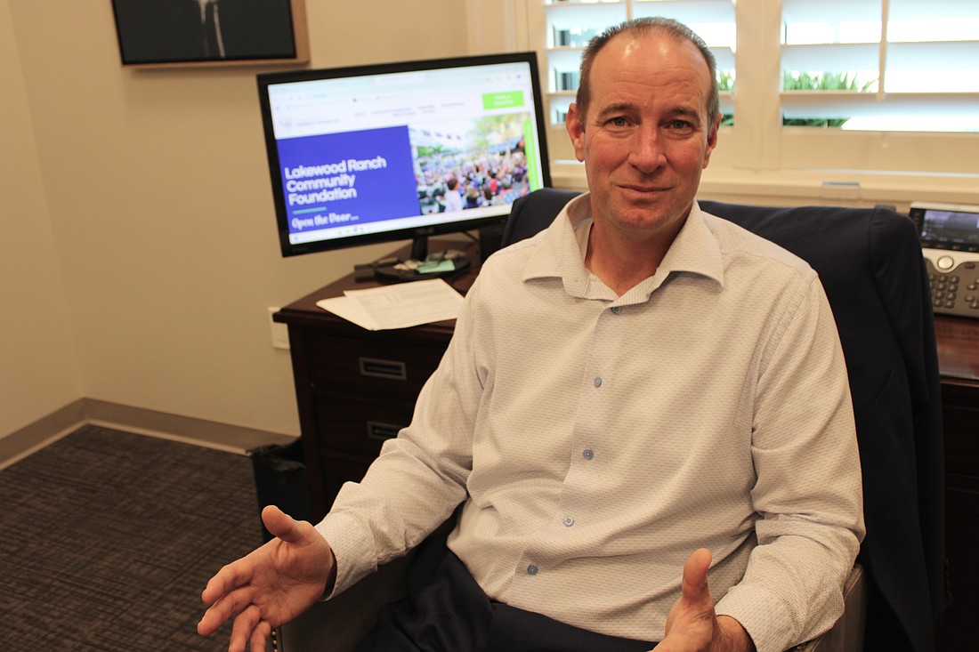 Jeff Toale took over as president of the board of the Lakewood Ranch Community Foundation June 1.
