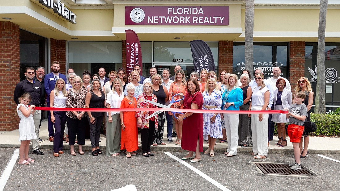 Berkshire Hathaway HomeServices Florida Network Realty held a ribbon cutting for its new Fleming Island office at 1524-3 County Road 220, Unit B1, on May 29.