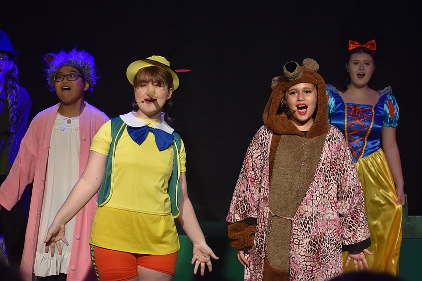 Collin Borg, Scarlett Radtke, Amelia Shamieva and Rebecca Buehler are part of the cast of 