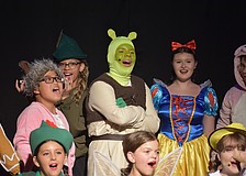 "Shrek the Musical Jr." was put together from beginning to end in a span of two weeks at a summer camp led by Michelle McCord, the director and owner of Ovation School of Musical Theatre.