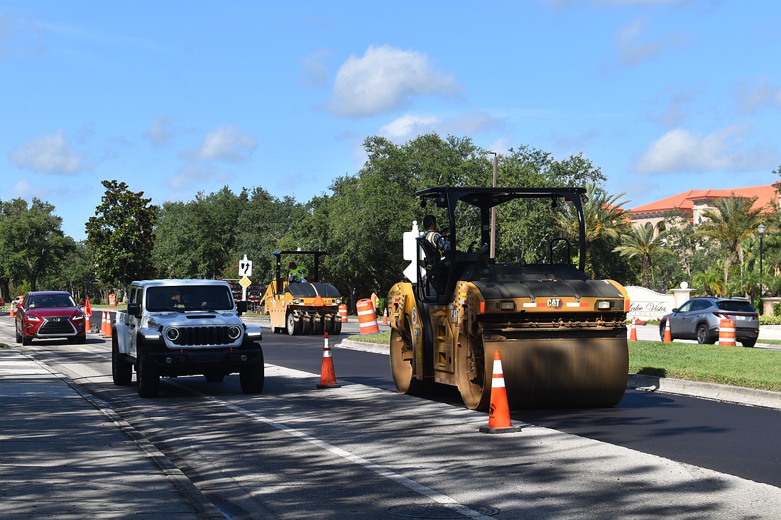 Drivers on Lakewood Ranch Boulevard will continue to experience delays through at least October.