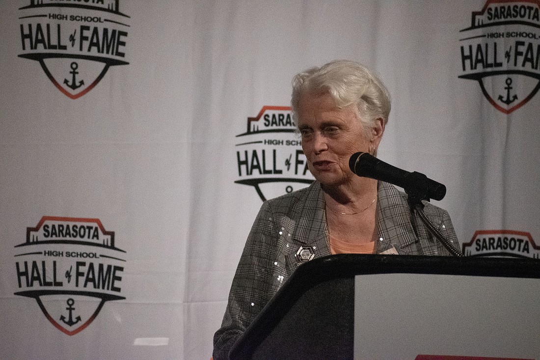 Mollie Cardamone was a Sarasota city commissioner and mayor when the current downtown master plan was developed.