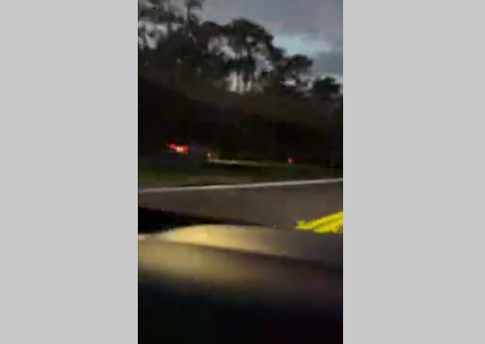 A screenshot of Julia Kalthof, 65, chasing a 14-year-old on an e-bike down the Pine Lakes Parkway pedestrian path. Image courtesy of the FCSO