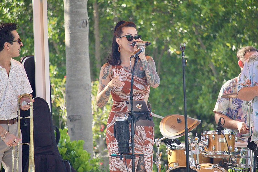 The Rockefellers' lead vocalist, Autumn Tselios, plays a special Father's Day show at The Bay.