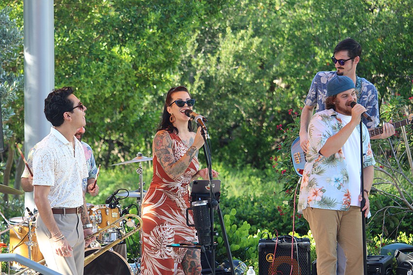 The band offered throwback tunes including 