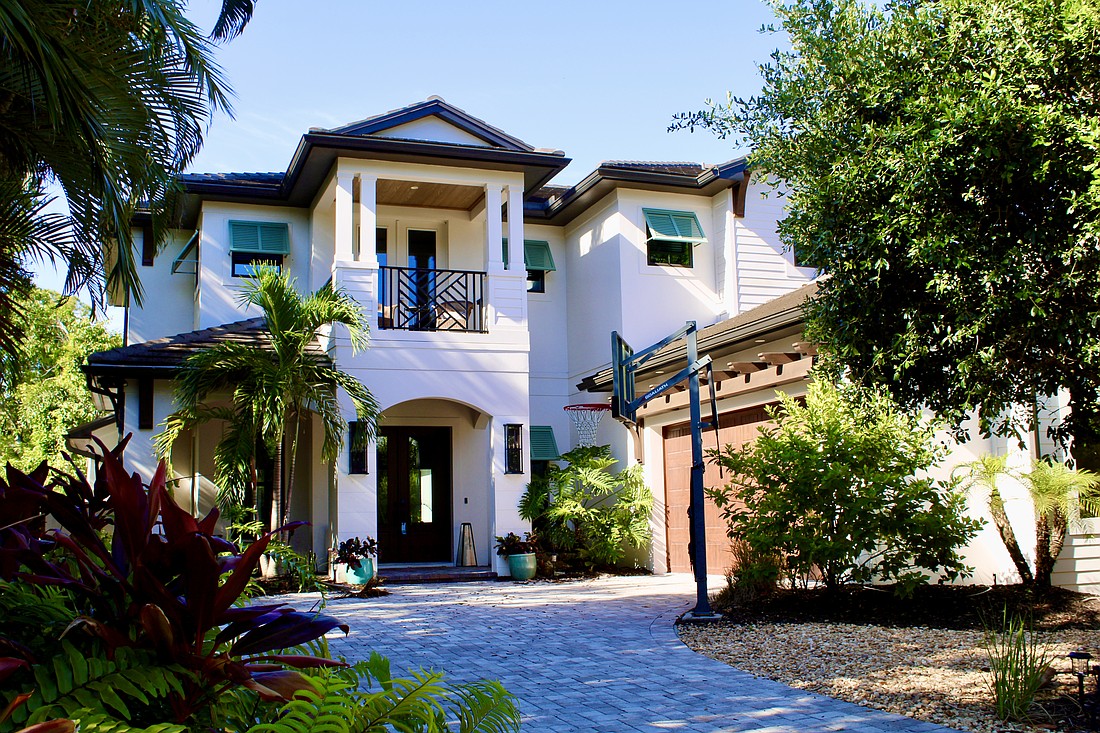 The Sarasota home at 1718 Prospect St. sold for $3,462,500. It was built in 2020.