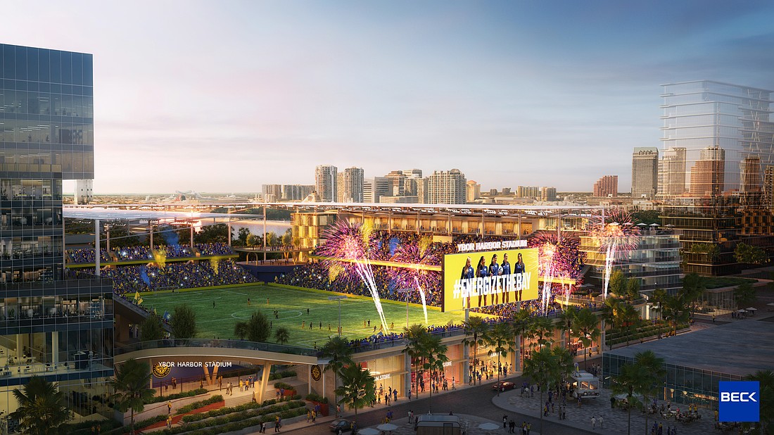 The Tampa Bay Sun FC envisions build a new waterfront stadium in the years to come.