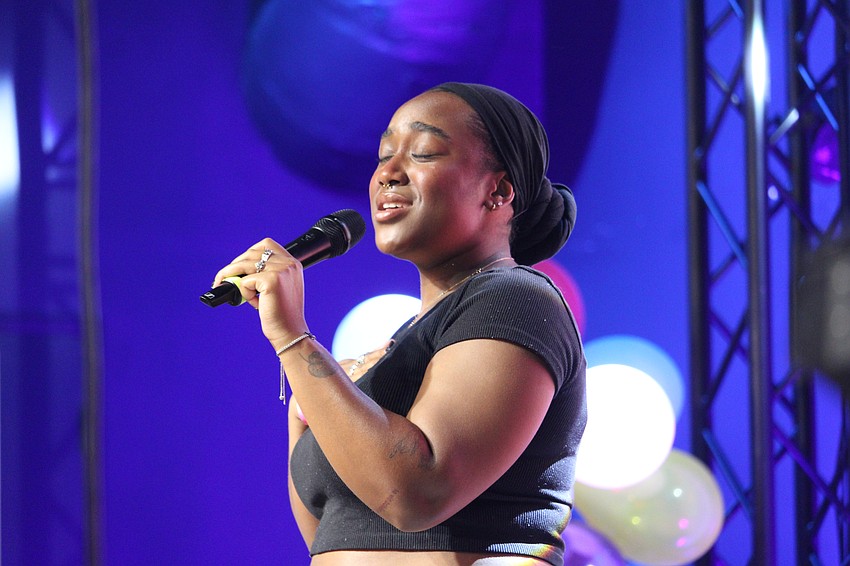 Ariana Ajenè, lead in the Dingbat Theatre Project's production of 