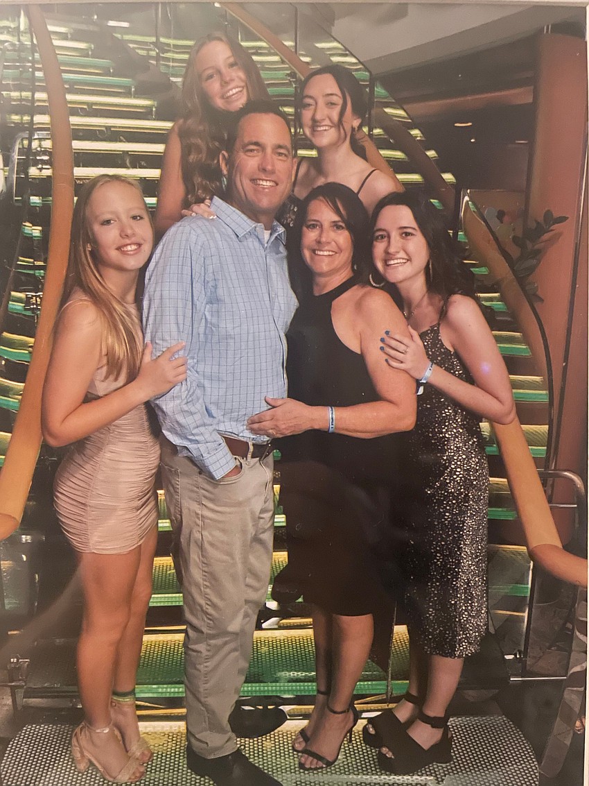 Andrew Wagner is thrilled to have every moment with his wife, Nicole Wagner, and their four daughters.