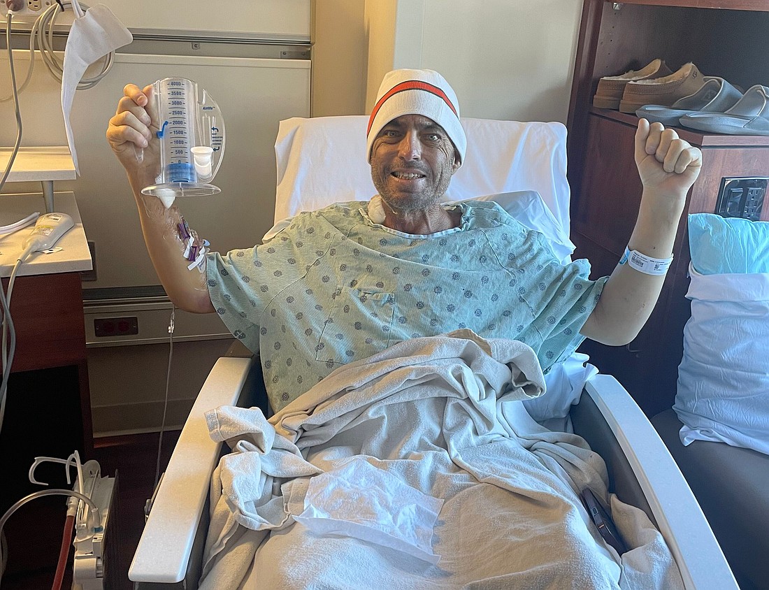 Andrew Wagner said receiving a liver was bittersweet. He was happy to receive a life-saving liver, but he prayed for the family of the donor.