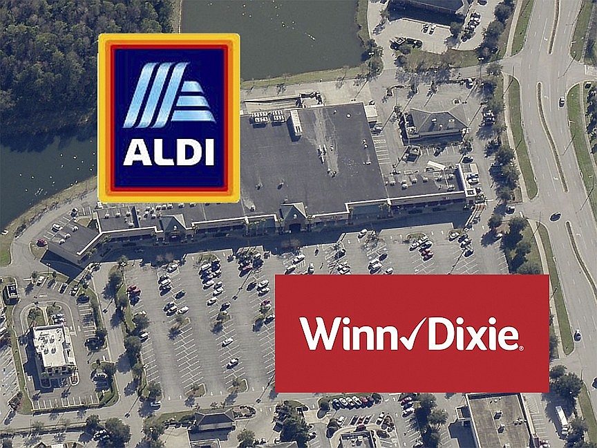 The Eagle Harbor Winn-Dixie at 1545 County Road 220 has been converted into an Aldi.