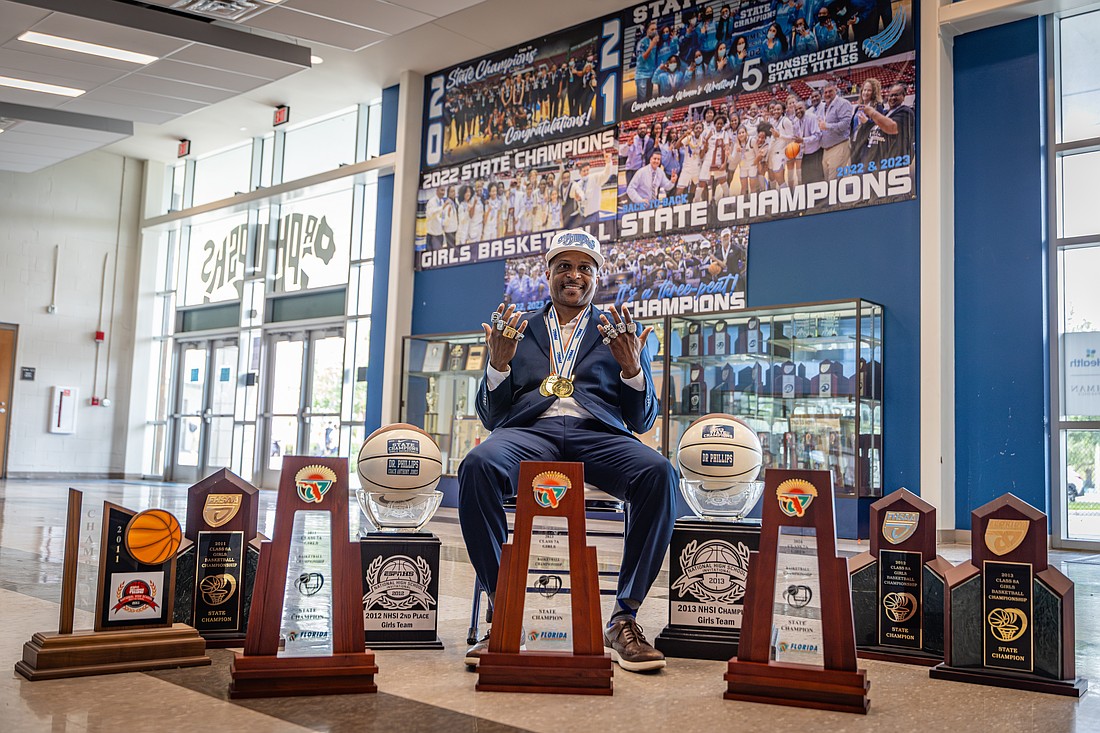 Anthony Jones led Dr. Phillips girls basketball to unprecedented success in his more than two decades in charge of the program. (Courtesy photo)