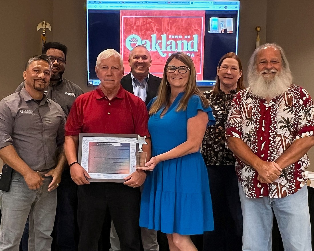 The Oakland Town Commission proclaimed May 13, 2025, as Larry Kimpel Day in honor of his dedication to education. Kimpel, a physical education teacher at Oakland Avenue Charter School, received a Charter School Champion of the Year Award for 2025.