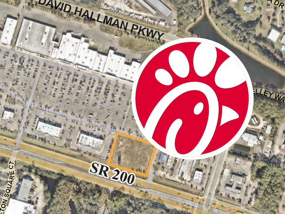 A Chick-Fil-A is planned in the Villages of Amelia shopping center in Yulee.