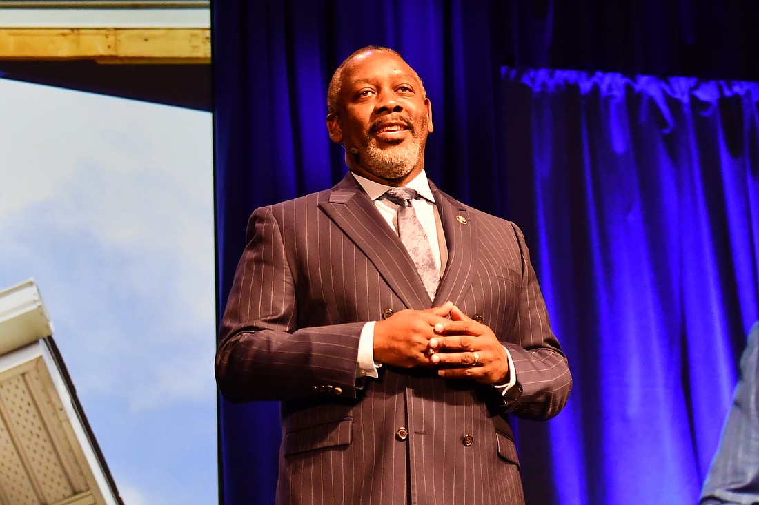 Orange County Mayor Jerry Demings gave the State of the County address.