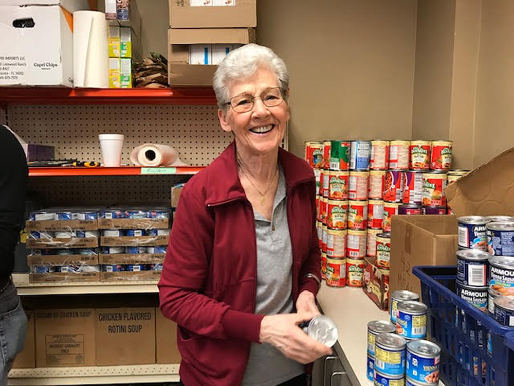 Mary Bilkie is one of the original volunteers for Elks Feeding Empty Little Tummies.