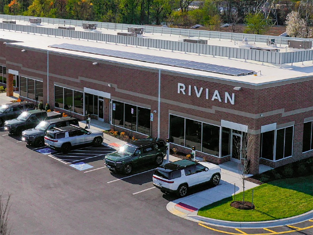 A Rivian service and demo center. The company plans to open one in the IGP/I-95 Logistics Park at 3405B International Golf Parkway in St. Johns County.