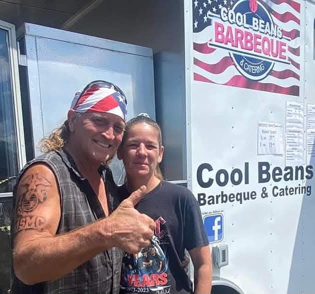 Keith and Tanya Derstine, of Cool Beans Barbeque and Catering. Courtesy photo