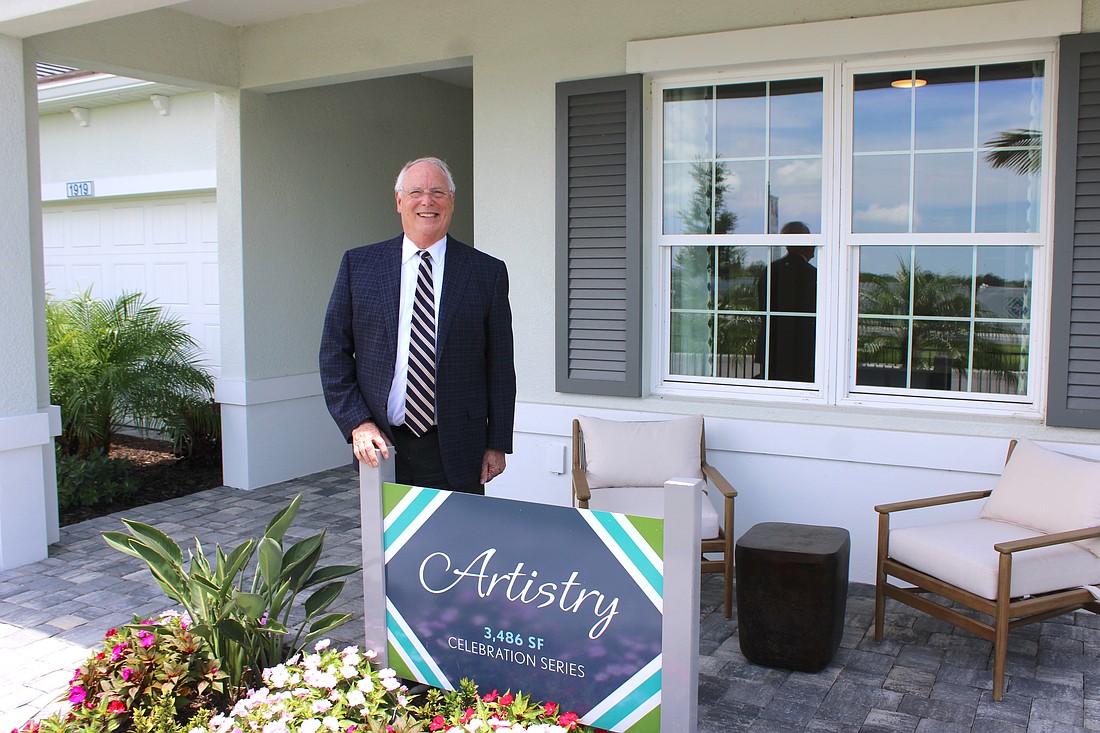 The artistry of Pat Neal is building and selling homes, and he continues that journey with the Lakewood Ranch-area's Palm Grove, which hosts a grand opening June 27.