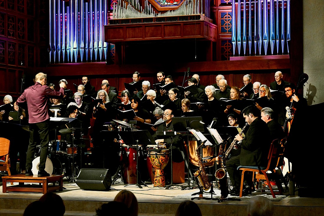 Via Nova Chorale is known for its programs that span classical and contemporary works.