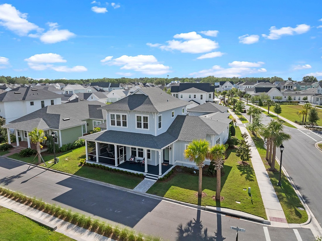 This home at 921 Bradenville Lane, Winter Garden, sold for $1,475,000 on June 20. Built in 2022, it has four bedrooms, four baths, and 3,468 square feet of living area. Days on market: 49. The selling agent is Ron Ziolkowski with RE/MAX Prime Properties.