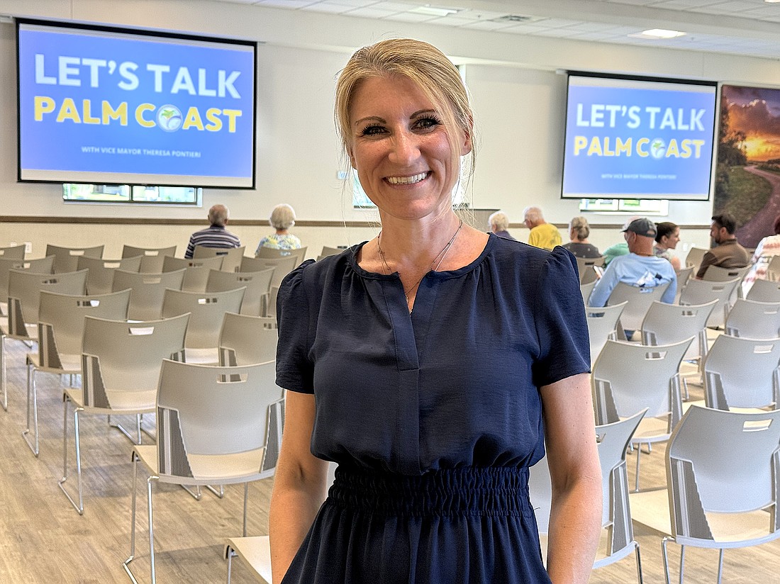 Palm Coast Vice Mayor Theresa Pontieri. Photo by Brian McMillan