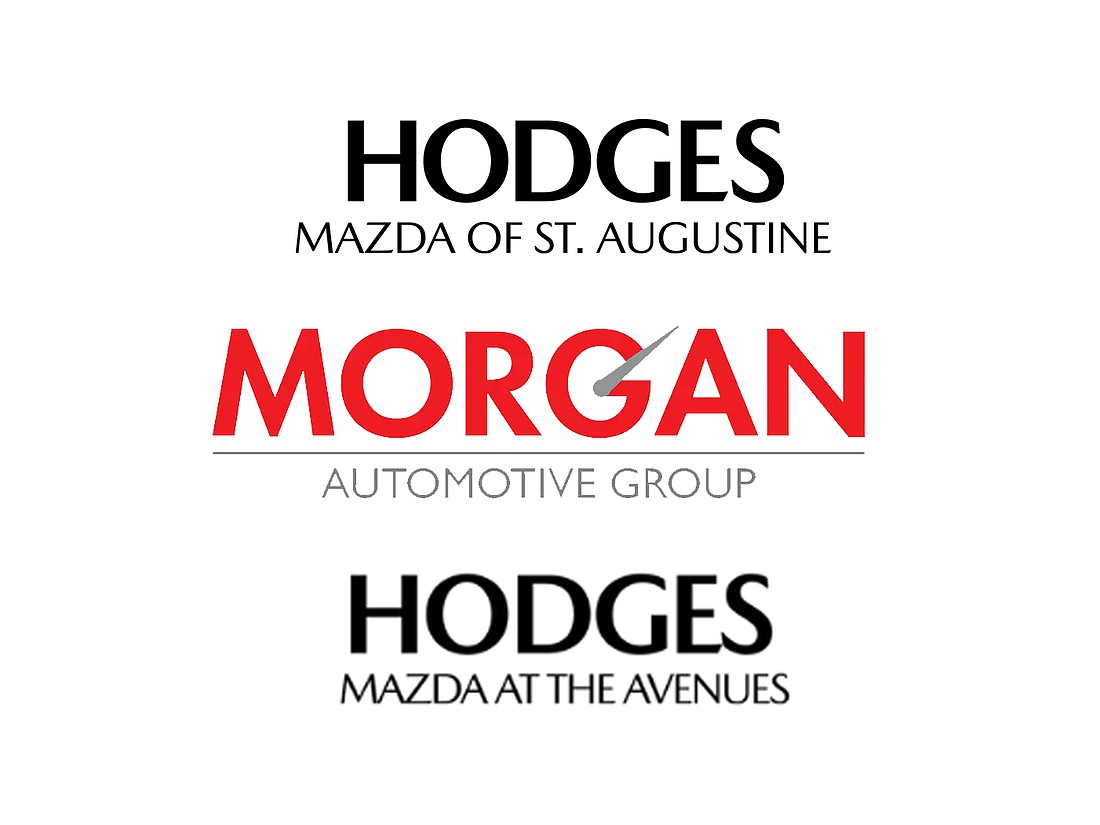 Morgan Automotive Group has bought Hodges Mazda of the Avenues and Hodges Mazda of St. Augustine.