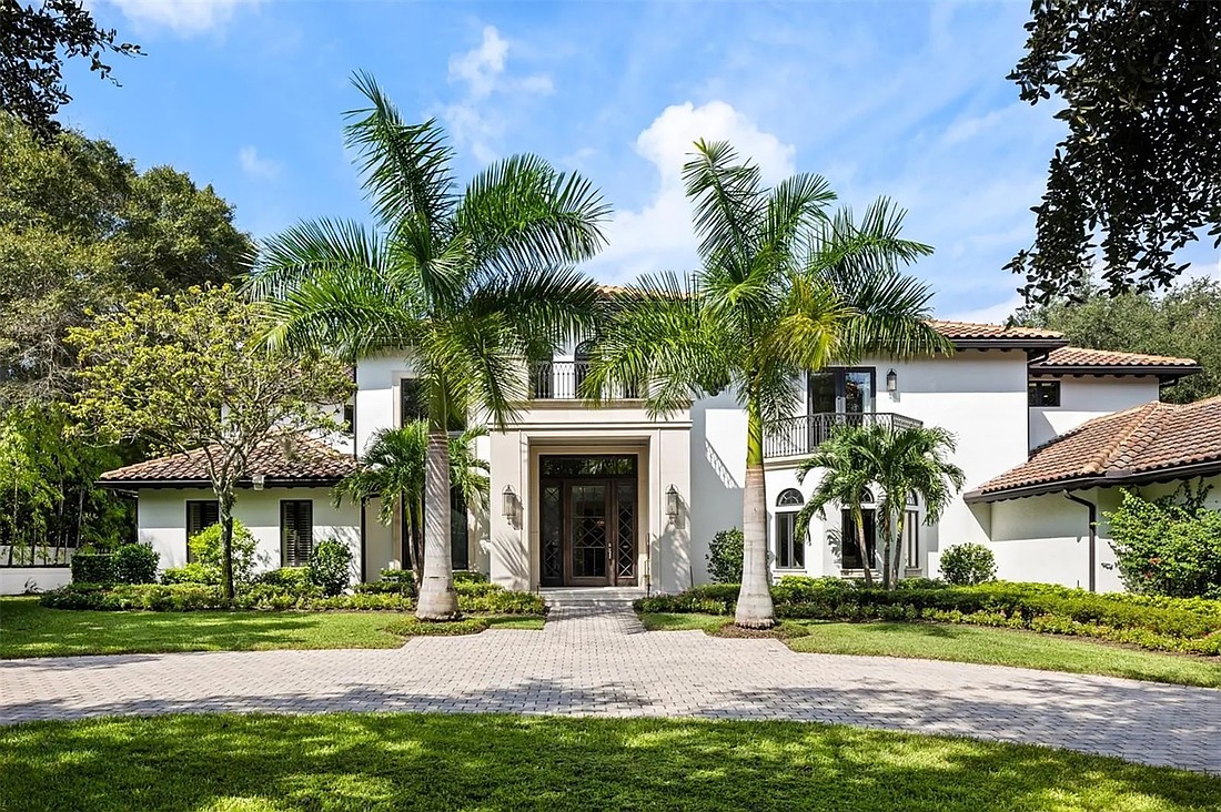 This home at 5121 Latrobe Drive, Windermere, sold for $5,000,000 on June 17. Built in 2001, it has six bedrooms, five-and-two-half baths, and 8,178 square feet of living area. Days on market: 173. The selling agent was Carey Sheffield with Isleworth Realty LLC.