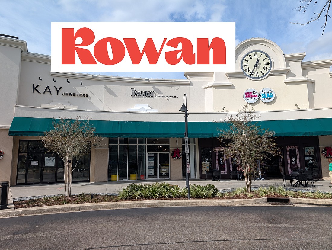 Rowan is open at 10281 Midtown Parkway, Suite 185, near Sephora and Kay Jewelers in the former Banter space at St. Johns Town Center.