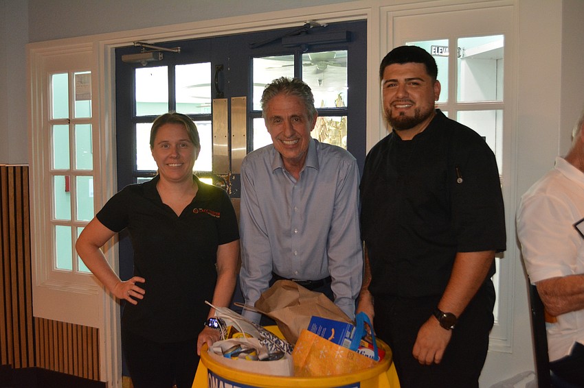 Manager Kate Ruh, Co-owner Michael Garey and Head Chef Sebastian Villaseca.