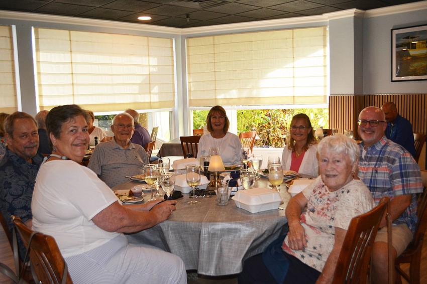 Lee Anderson, Michael Anderson, Jim Reuther, Maureen Reuther Patti Reuther, Michael Reuther and Judy Strom.