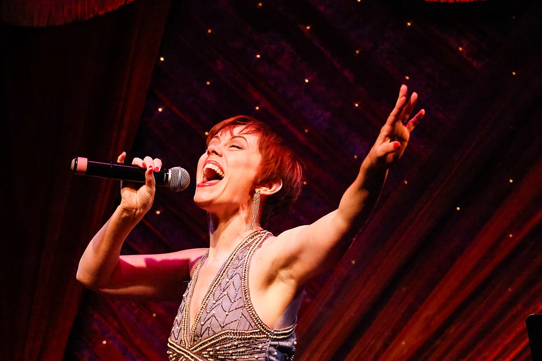 Carole J. Bufford stars in "Too Darn Hot: Songs for a Summer Night," which runs at Florida Studio Theatre through Sept. 14.