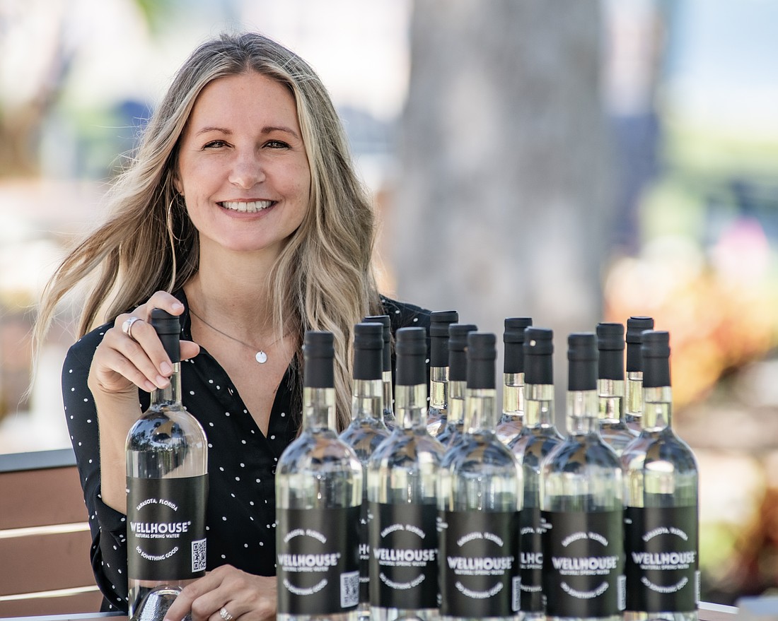 WellHouse founder Rebecca Dawson says she "can’t say we have ‘the world’s best water...but I know our water is pure, I know it’s good, and I know it’s going to be good for you.”