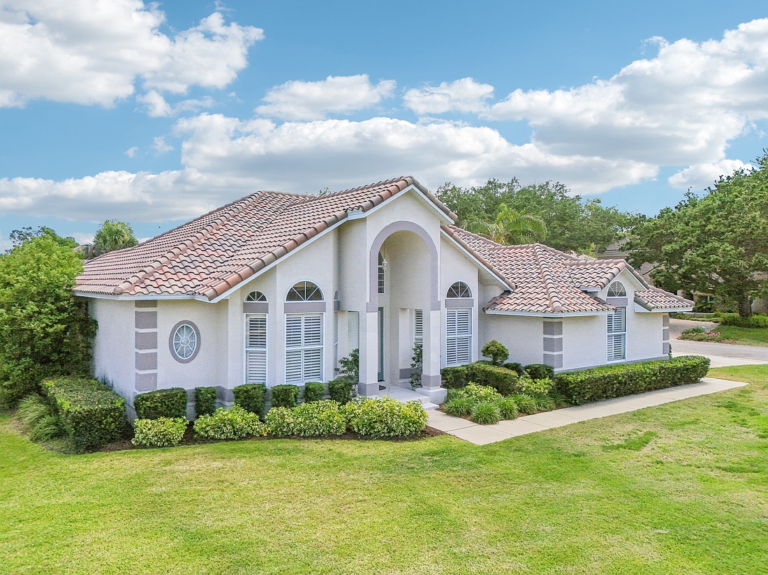 Built in 1991, the house is a 3/2.5 and has a fireplace, a pool, a spa and 2,550 square feet. Photo courtesy of Robyn Stahl/The Locals Group/LPT Realty