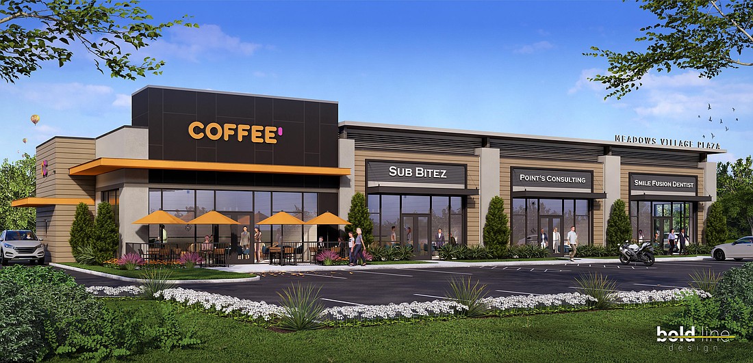 Meadows Village Plaza is planned at 8730 Baymeadows Road.
