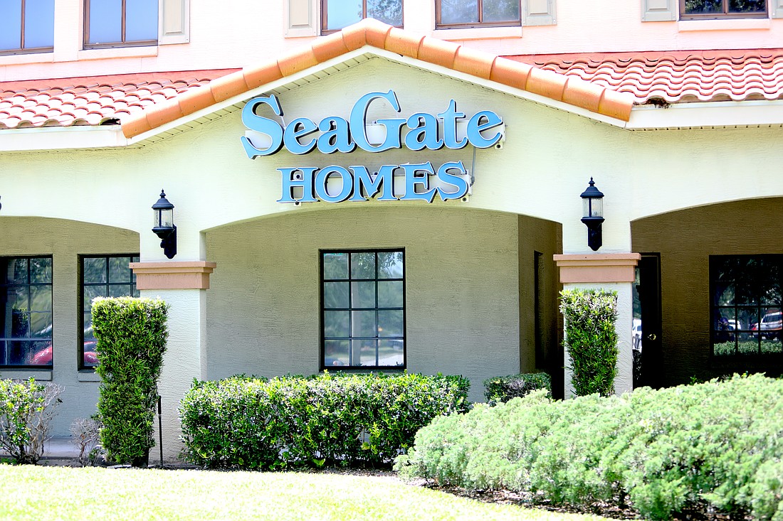 SeaGate Homes, 185 Cypress Point Parkway, Palm Coast, is a family-run company that has been in business for 31 years. Photo by Brent Woronoff