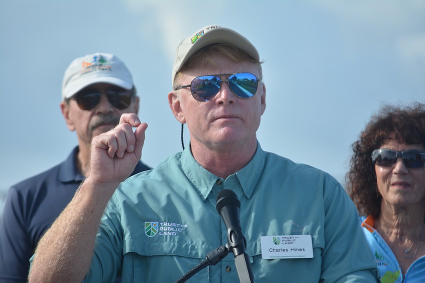 Program Director Florida Gulf Coast Trail, Trust for Public Land, Charles Hines.