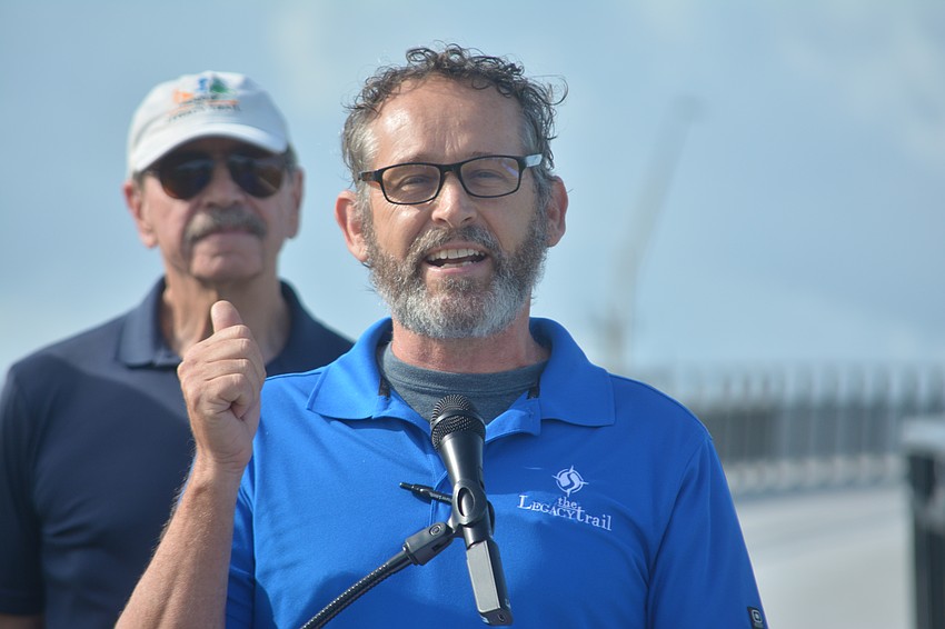 Sarasota County Division Manager of Natural Areas and Trails, Tony Clements.