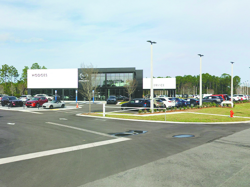 Brothers David and Dan Hodges sold their Jacksonville and St. Augustine Mazda car dealerships to Larry Morgan and his son, Brett, owners of the Morgan Automotive Group, according to a June 25 news release.