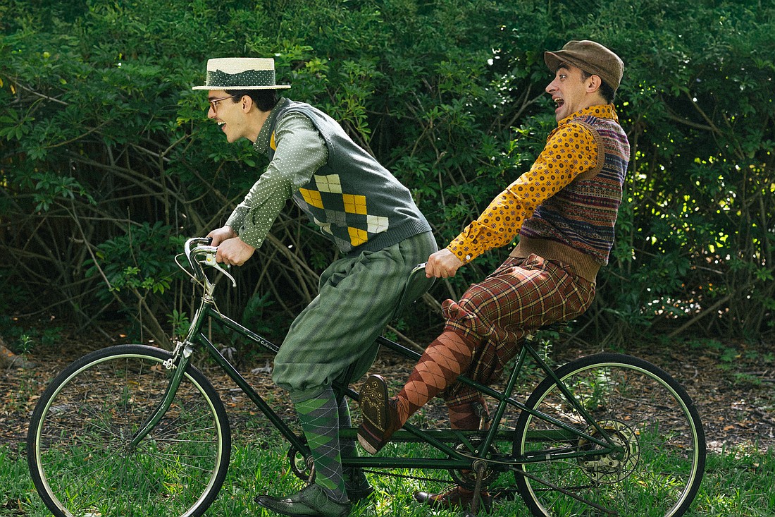 Alex Hatcher and Will Westray star in "A Year with Frog and Toad," which Scott Keys is directing for Asolo Repertory Theatre.