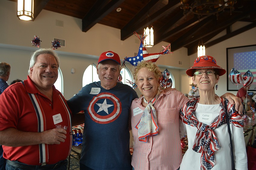 John Meyer, Scott Ferguson, Cady Ferguson, Cathie Meyer.