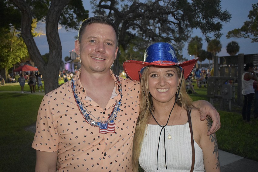 Cody Maple and his fiancee Rachel Bliesner