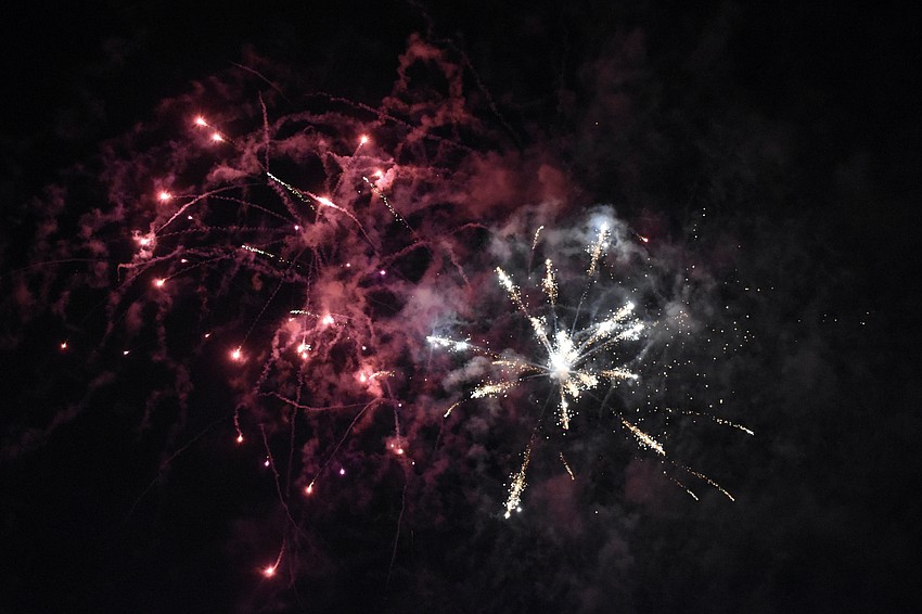 Attendees were impressed by the fireworks at the event.
