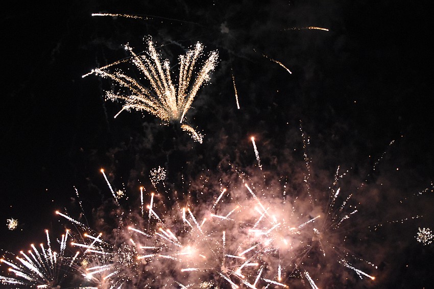 Attendees were impressed by the fireworks at the event.