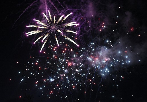 Attendees were impressed by the fireworks across Sarasota Bay.